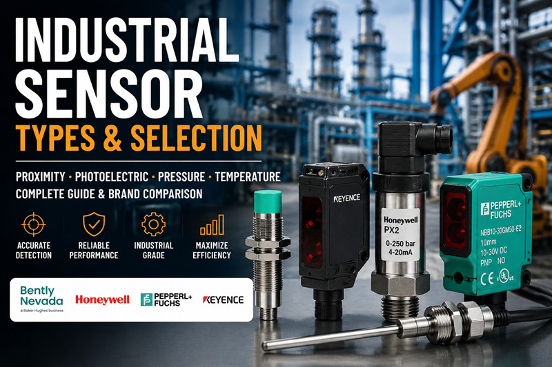 Jenis & Pemilihan Sensor Industri: Jarak, Fotoelektrik, Tekanan & Banyak Lagi