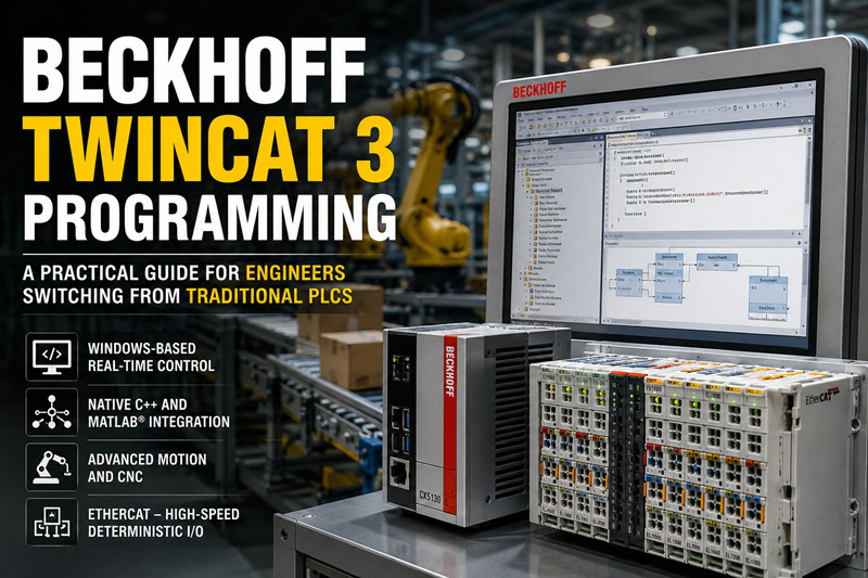Pengaturcaraan Beckhoff TwinCAT 3: Panduan Praktikal untuk Jurutera Beralih daripada PLC Tradisional