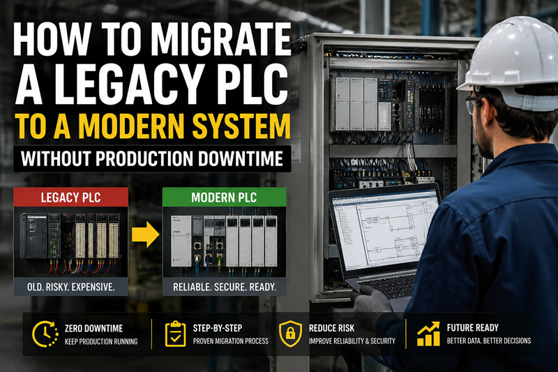 Cara Memindahkan PLC Legacy ke Sistem Moden Tanpa Masa Henti Pengeluaran