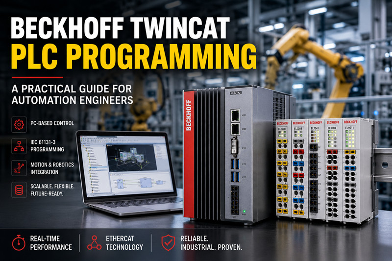 Pengaturcaraan PLC Beckhoff TwinCAT: Panduan Praktikal untuk Jurutera Automasi