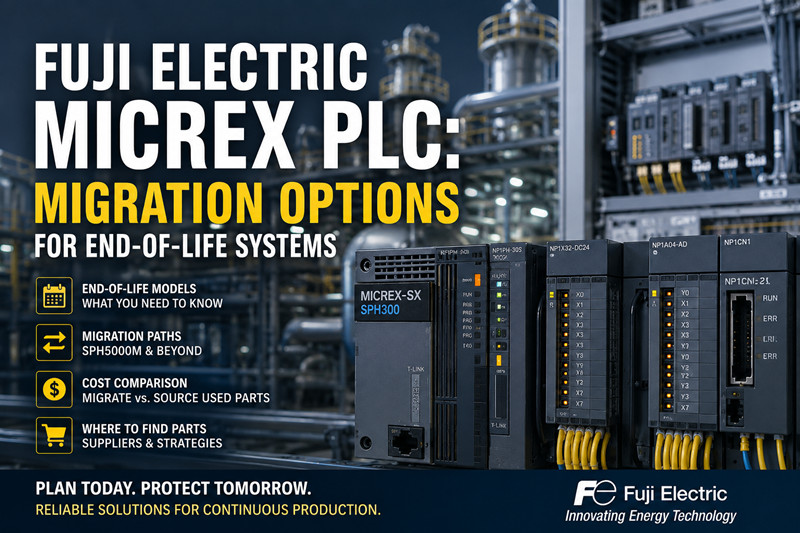 Fuji Electric MICREX PLC: Pilihan Migrasi untuk Sistem Akhir Hayat