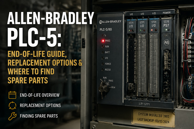 Allen-Bradley PLC-5: Panduan Akhir Hayat, Pilihan Penggantian & Tempat Mencari Alat Ganti