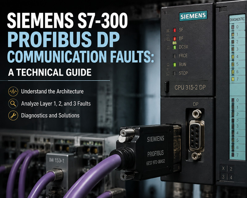 Kerosakan Komunikasi Siemens S7-300 PROFIBUS DP: Panduan Teknikal