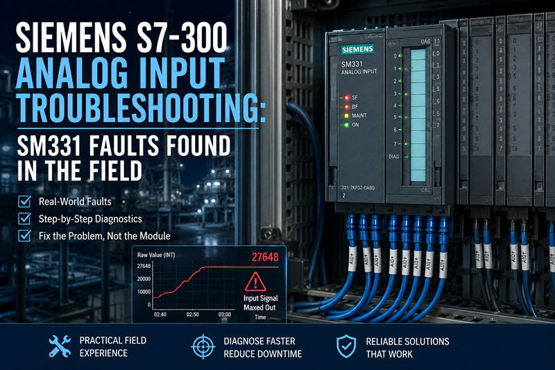 Penyelesaian Masalah Input Analog Siemens S7-300: Kerosakan SM331 Ditemui di Lapangan